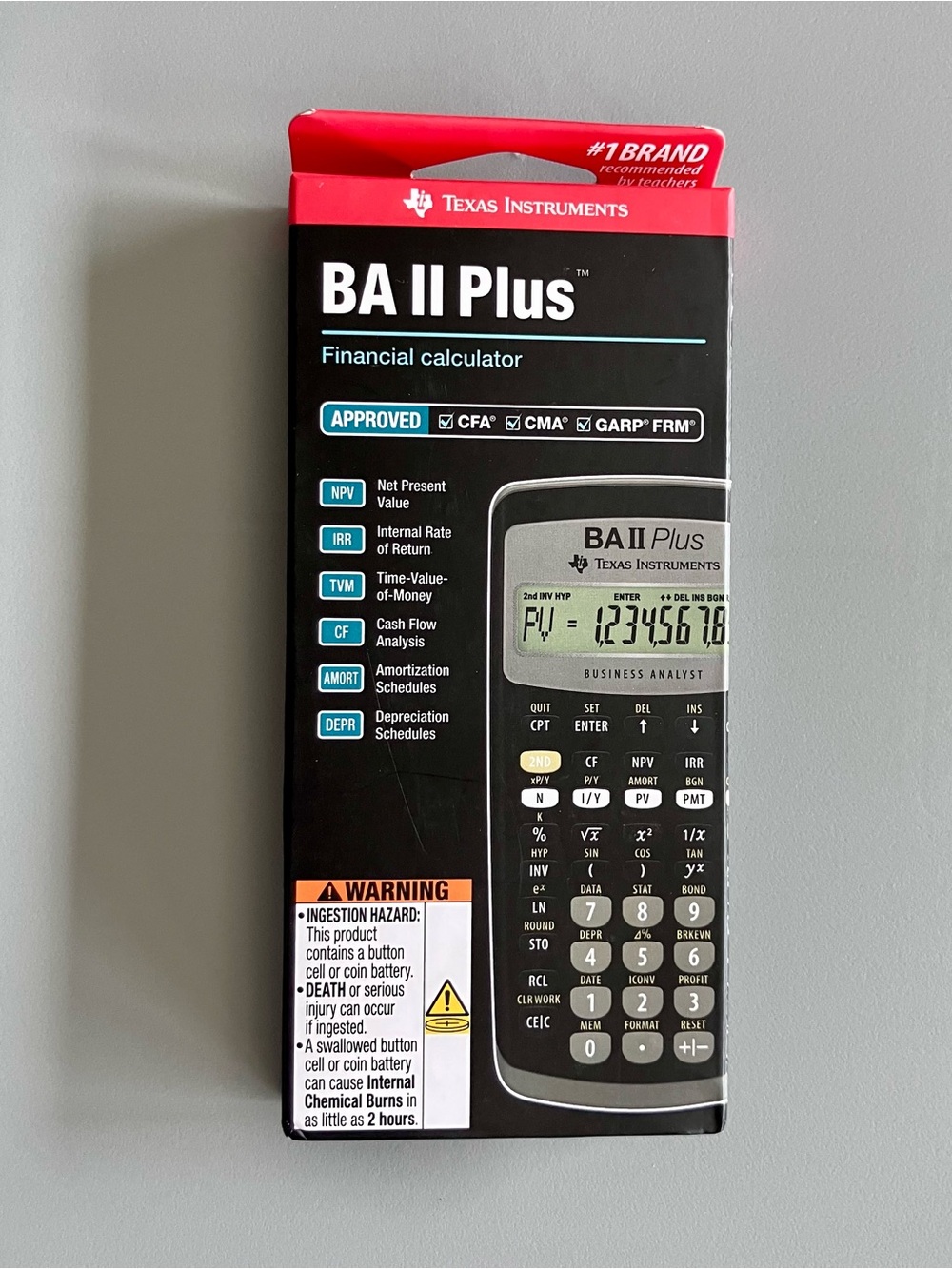 Texas Instruments BA II Plus Brand New